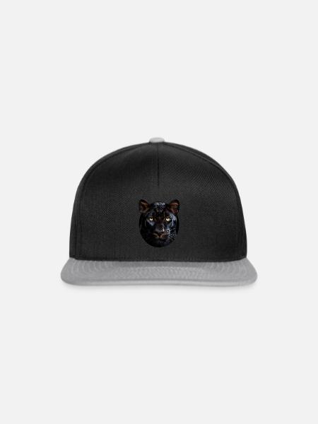 Panther - Snapback Cap - Schwarz/Grau