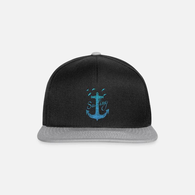 Sailing - Snapback Cap - Schwarz/Grau