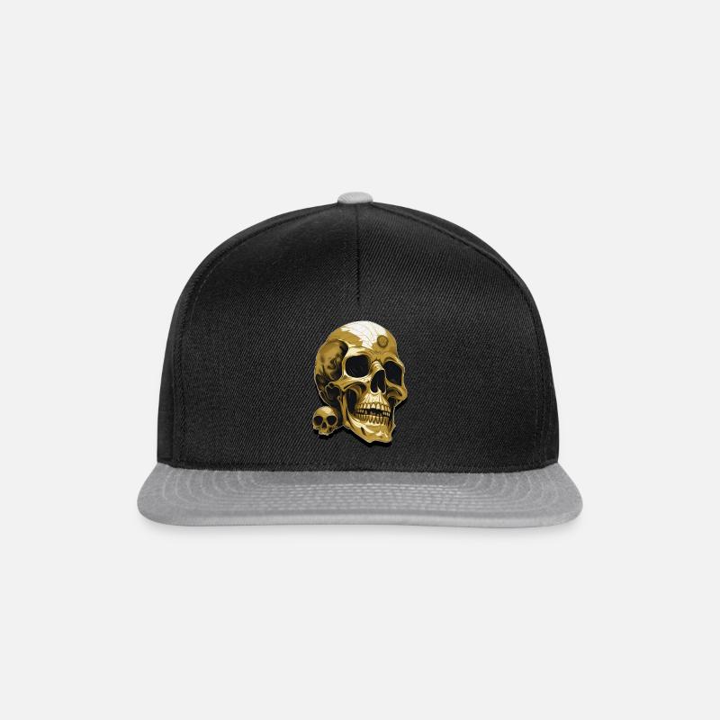 Second life - Snapback Cap - Schwarz/Grau