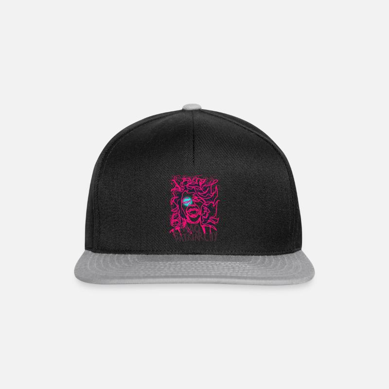 Lama Patriarchy - Snapback Cap - Schwarz/Grau