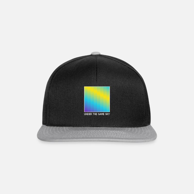 Under The Same Sky Eurovision 2024 Theme inspired - Snapback Cap - black/grey