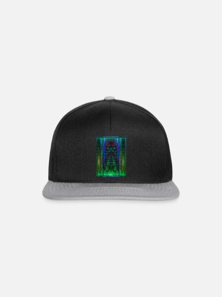 Tech-Nech - Snapback Cap - Schwarz/Grau