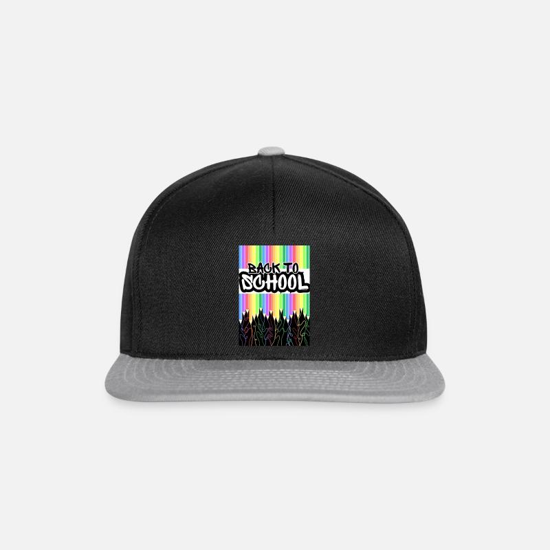 Back to school - Snapback Cap - black/grey