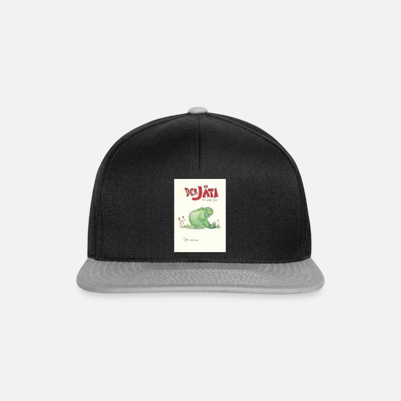 Der Jäti - Snapback Cap - Schwarz/Grau