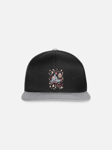 WEIHNACHTSVÖGEL - Snapback Cap - Schwarz/Grau