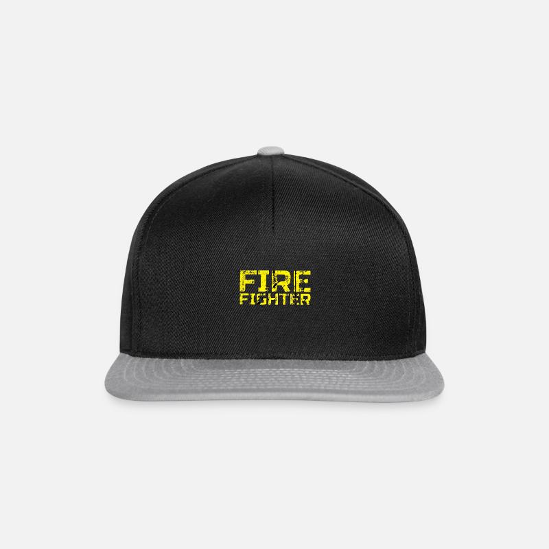 Firefighter - Snapback Cap - Schwarz/Grau