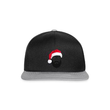 Modern Santa Claus - Snapback Cap - black/grey - Front