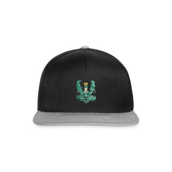 Löwenzahn - Snapback Cap - Schwarz/Grau - Vorne