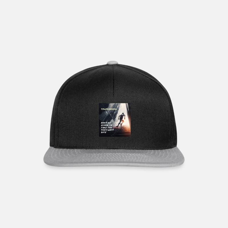 Towerrunning, Treppensteigen Elite Workout - Snapback Cap - Schwarz/Grau