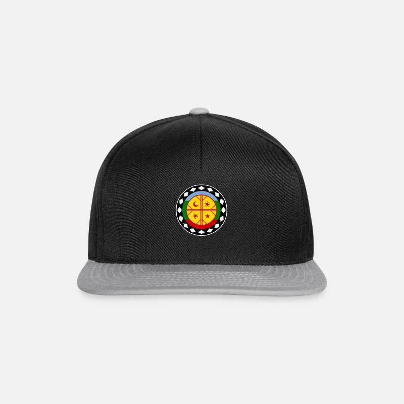 Mapuche - Snapback Cap - Schwarz/Grau