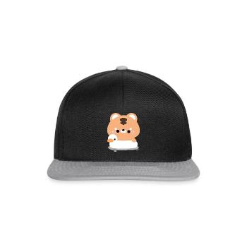 Tiger Swimming - Snapback Cap - black/grey - Front