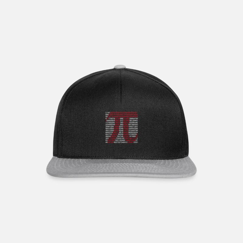 Pi - Snapback Cap - Schwarz/Grau