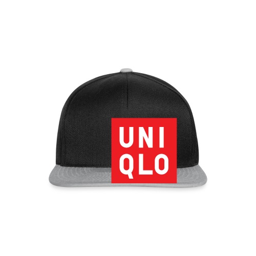 UNIQLO logo - Snapback cap