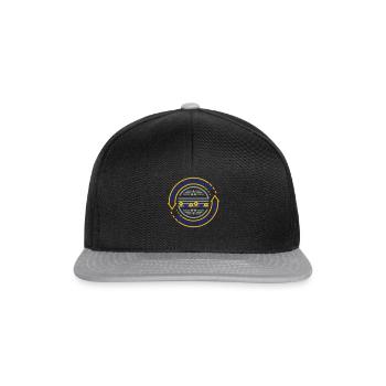 Time Travelers (Song) - Snapback Cap - black/grey - Front