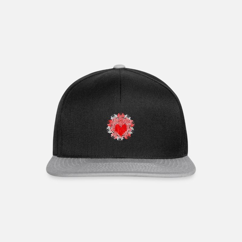 BESTIMMUNG - Snapback Cap - Schwarz/Grau