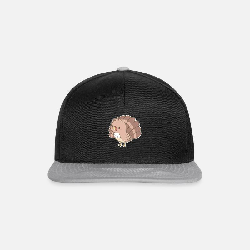 Truthahn Thanksgiving - Snapback Cap - Schwarz/Grau