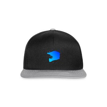 Dirt Bike Freestyle Motocross Men's Dirt Bike - Snapback Cap - black/grey - Front
