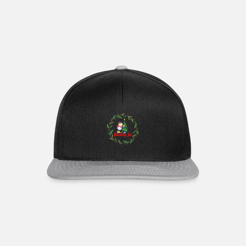 FROHE WEIHNACHTEN - Snapback Cap - Schwarz/Grau