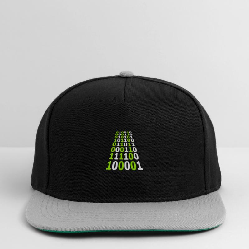 Binär Code Programm Sprache Snapback Cap