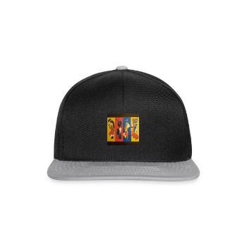 IMG 20230217 202522 - Snapback Cap - Schwarz/Grau - Vorne