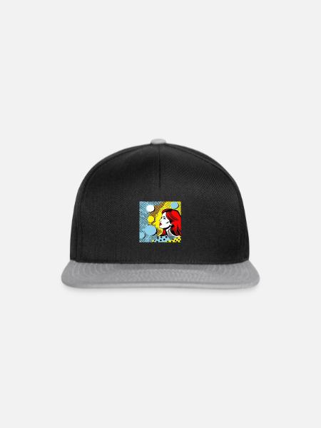 Dot Diva - Snapback Cap - Schwarz/Grau