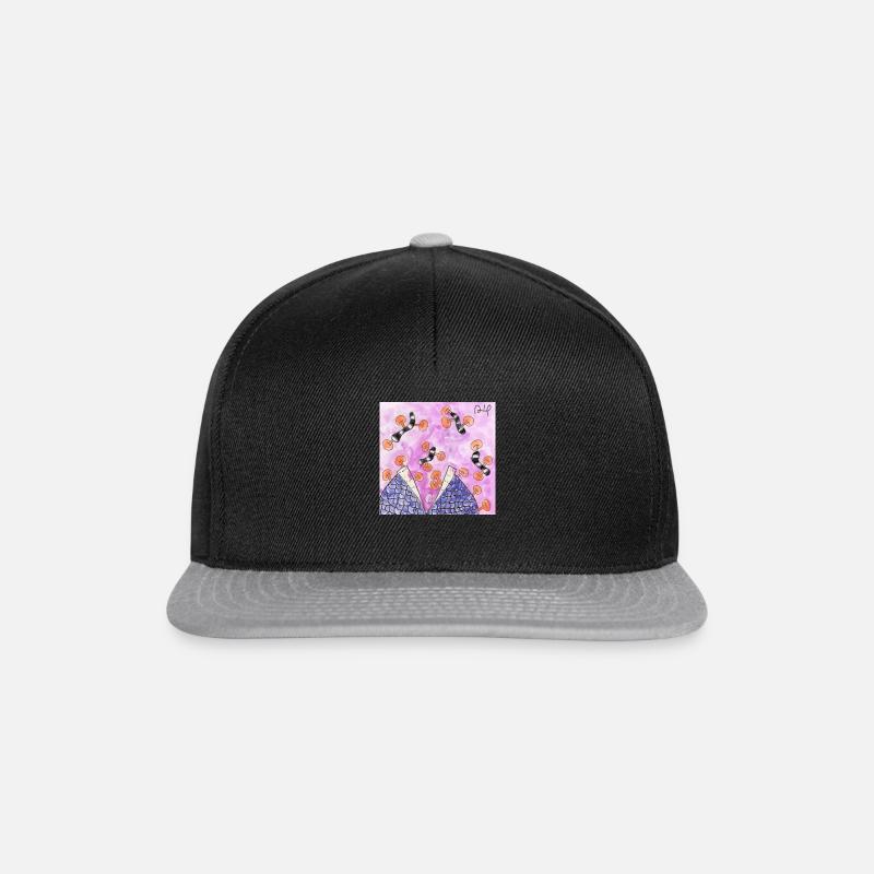 Confusion 20 - Casquette snapback - noir/gris