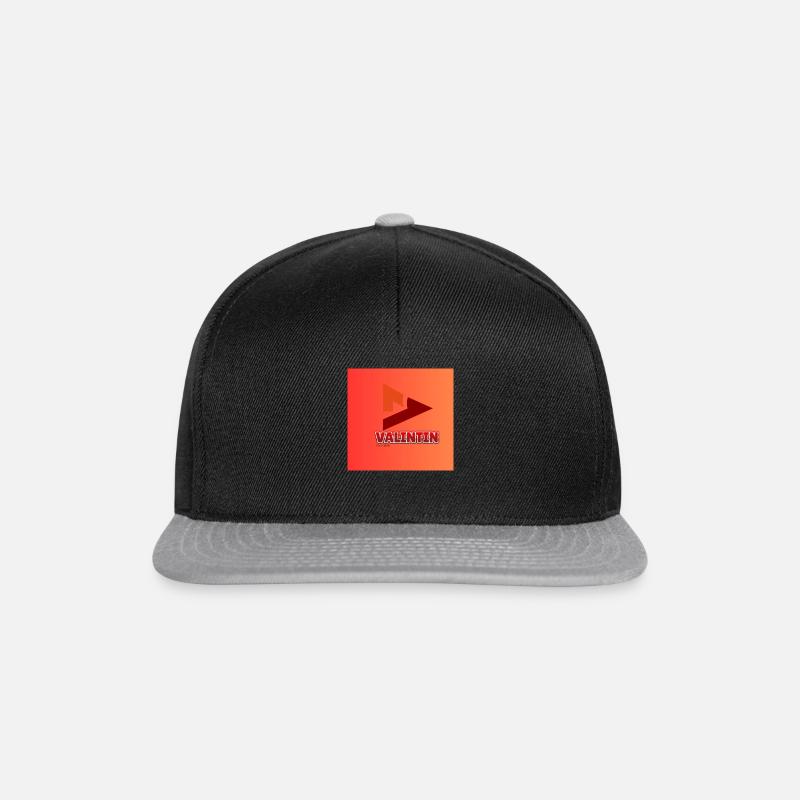 VALINTIN - Snapback Cap - Schwarz/Grau