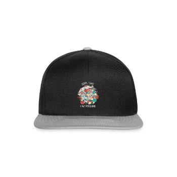 Parapente Gleitschirm Paragleiter Parapente - Casquette snapback - noir/gris - Devant