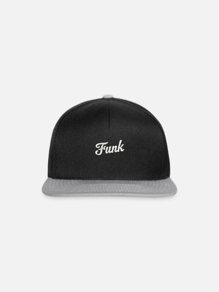 Funk! - Snapback Cap - Schwarz/Grau