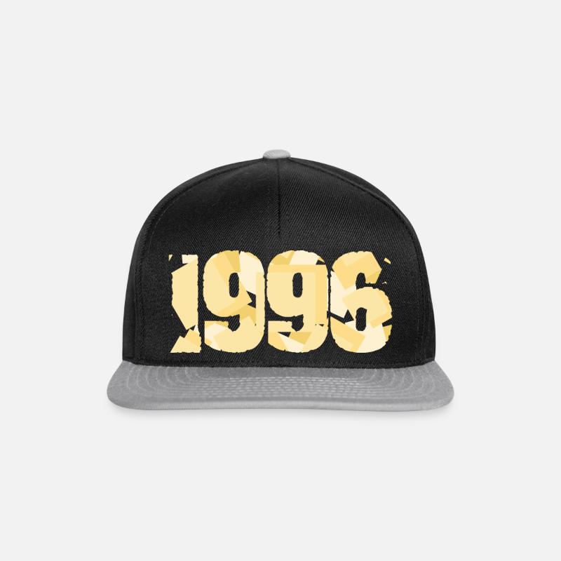 1996 - Snapback Cap - Schwarz/Grau