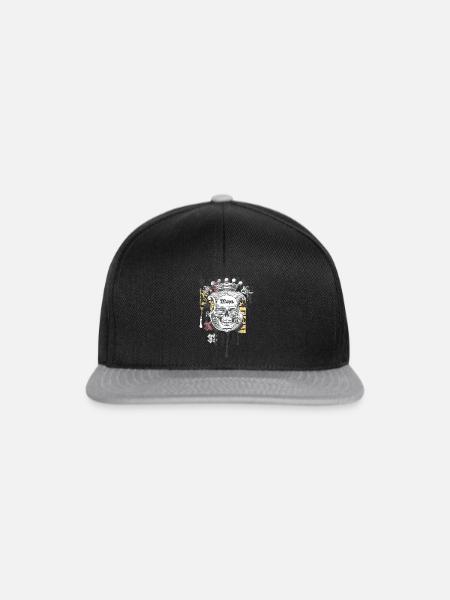 CoolSkull - Snapback Cap - Schwarz/Grau