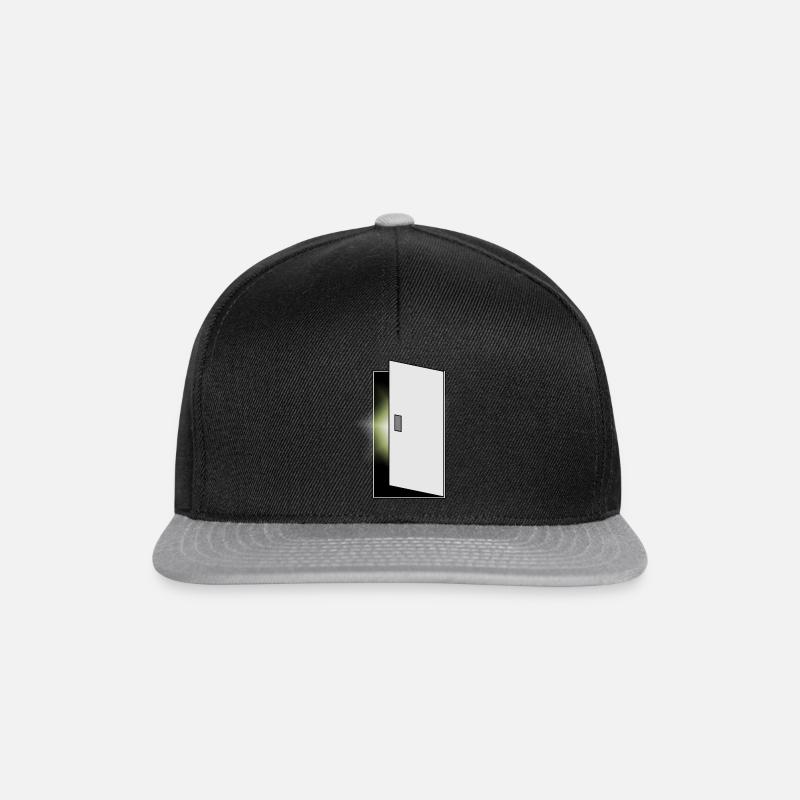 door to nowhere - Snapback Cap - Schwarz/Grau