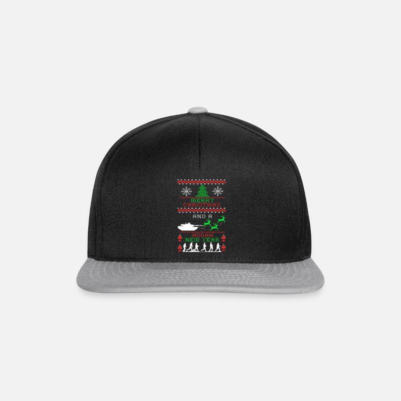 Weihnachtsarmee - Snapback Cap - Schwarz/Grau