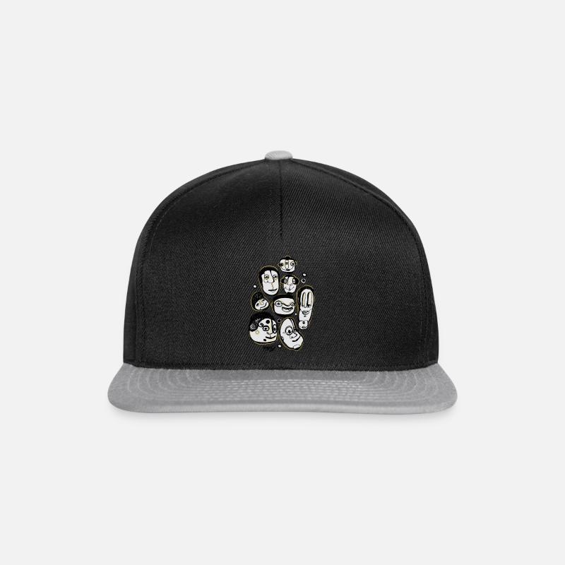 Do you like coffee?! - Snapback Cap - Schwarz/Grau