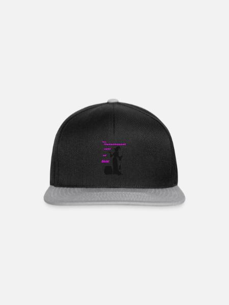 Hexenkessel - Snapback Cap - Schwarz/Grau