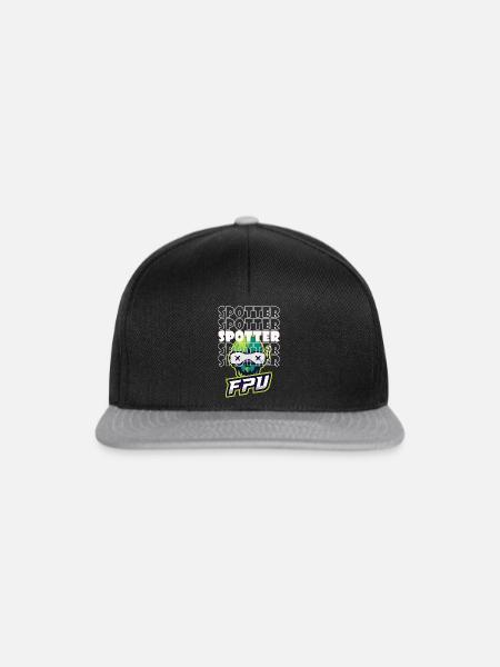 FPV Spotter DrohnenPilot Own Spotter Drohne Riot! - Snapback Cap - Schwarz/Grau