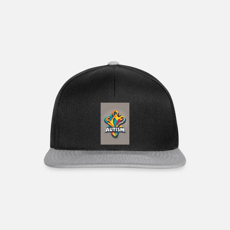 Autism severity - Snapback Cap - black/grey