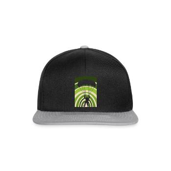 Parachutisme Parapente Adrénaline - Casquette snapback - noir/gris - Devant