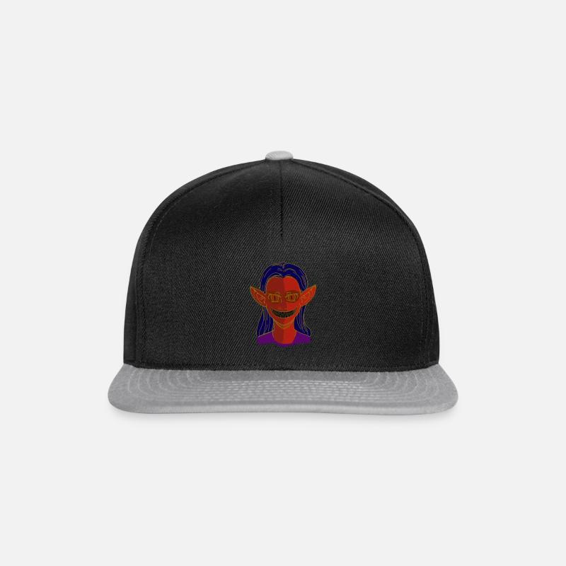 Bad Witch - Snapback Cap - Schwarz/Grau