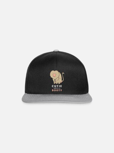 Primat - Snapback Cap - Schwarz/Grau