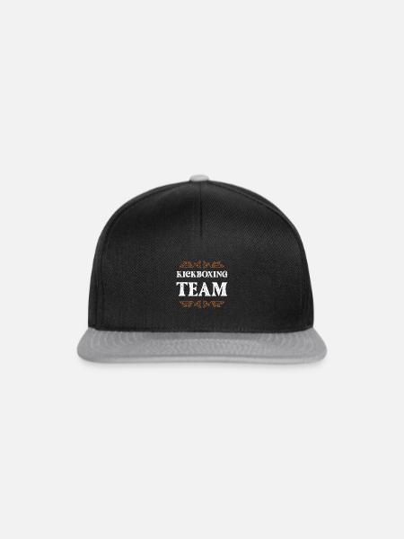 Kickboxing Crew - Snapback Cap - Schwarz/Grau