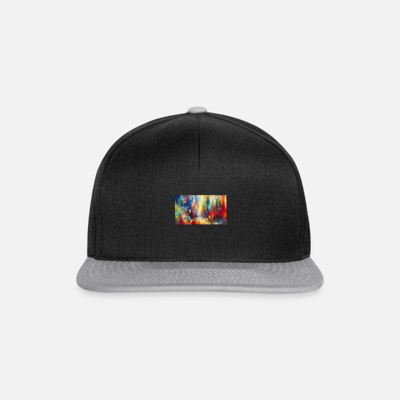 Abgrund - Snapback Cap - Schwarz/Grau