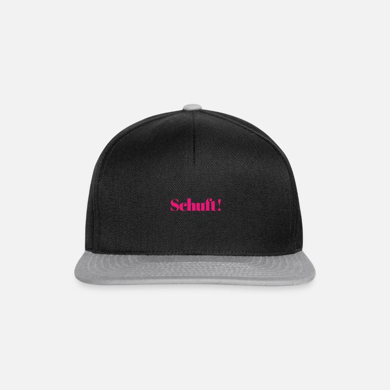 Schuft - Snapback Cap - Schwarz/Grau