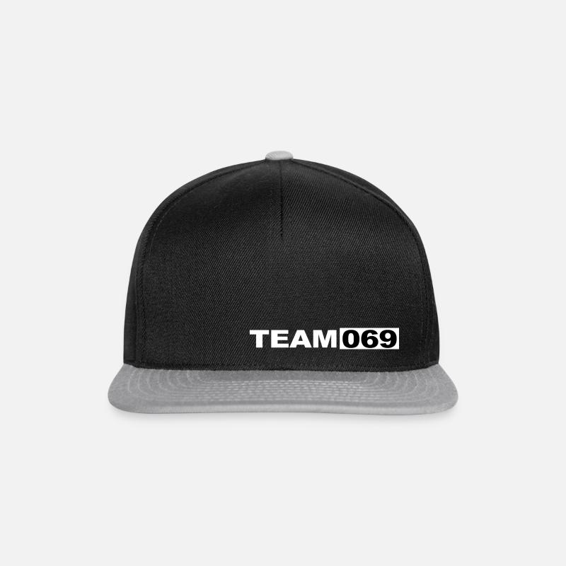 Team 069 - Snapback Cap - black/grey