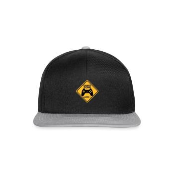 Gamer Zone - Snapback Cap - Schwarz/Grau - Vorne