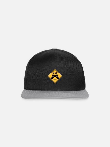 Gamer Zone - Snapback Cap - Schwarz/Grau