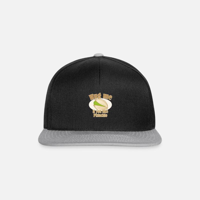 Pistachio pistachio express me gift idea - Snapback Cap - black/grey