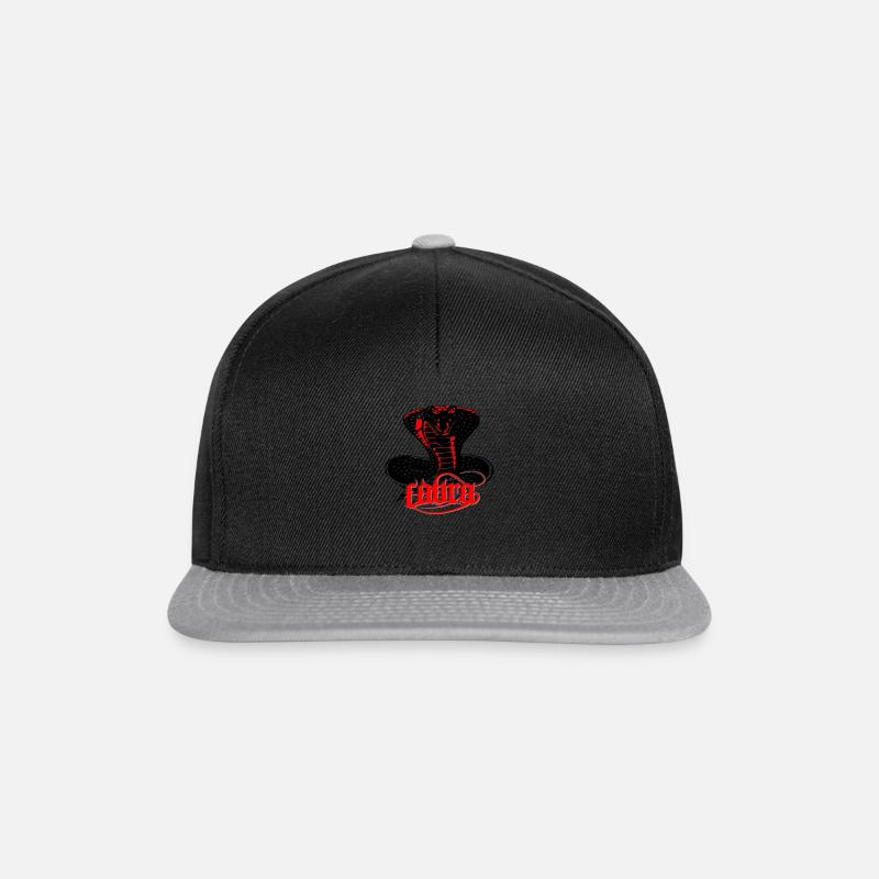 Cobra - Casquette snapback - noir/gris