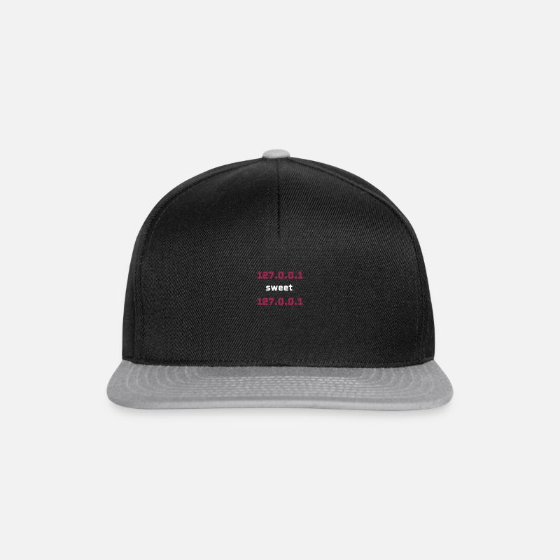Maison douce - Casquette snapback - noir/gris