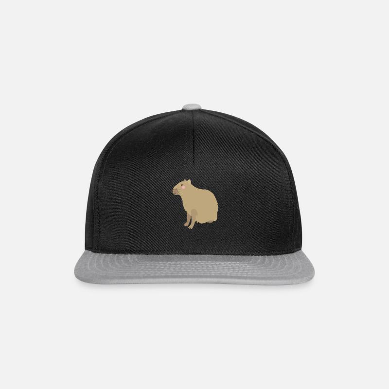 capybara - capybara - Snapback Cap - black/grey